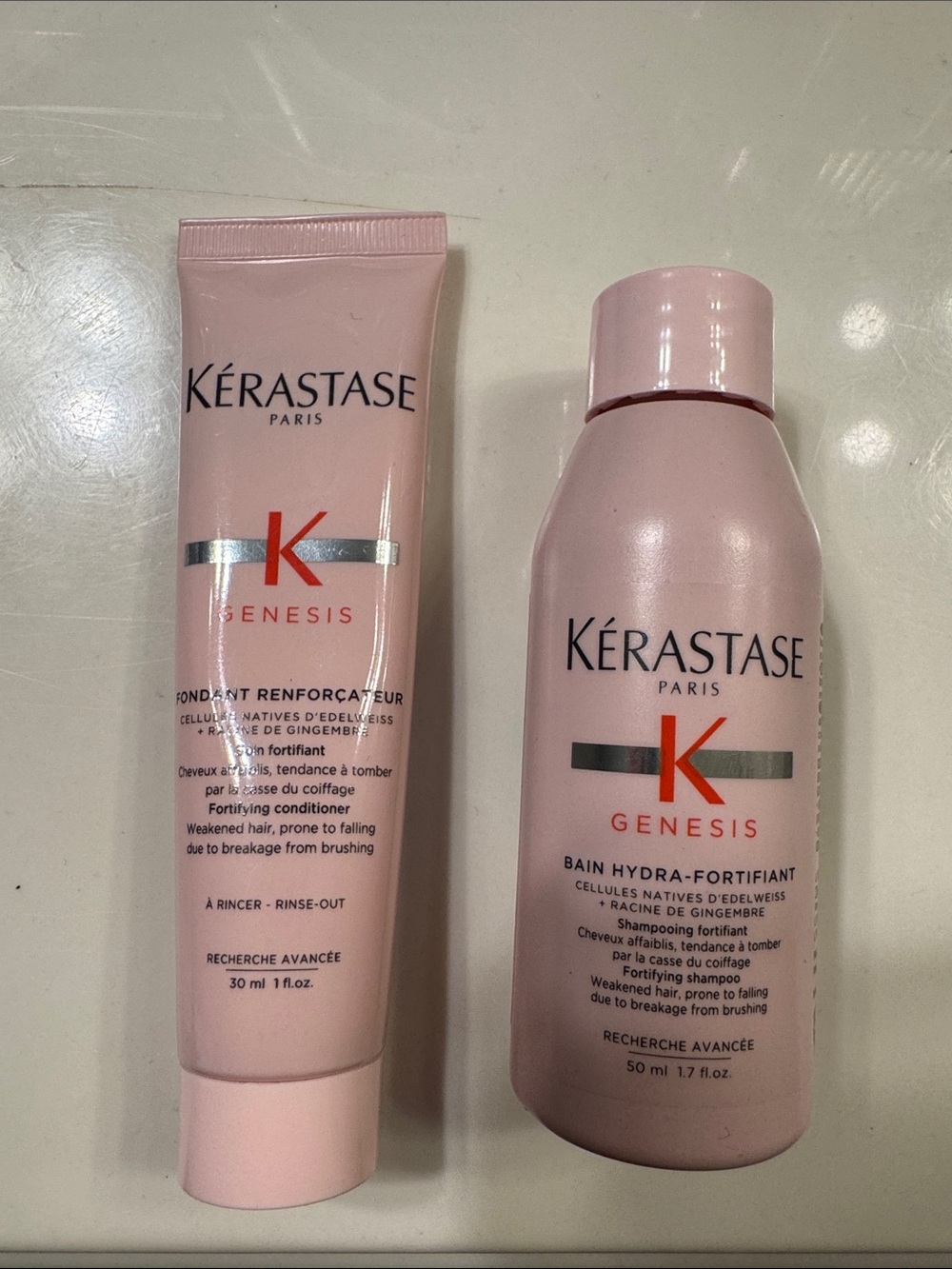 New Kérastase Genesis Travel Duo - Bain Hydra-Fortifiant & Fondant Renforçateur